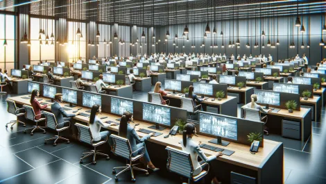 AI & remote work transform contact centre industry
