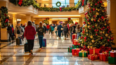 Rise in Christmas hotel bookings boosts international travel
