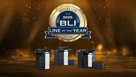 Konica Minolta wins Keypoint Intelligence awards for A3 MFPs