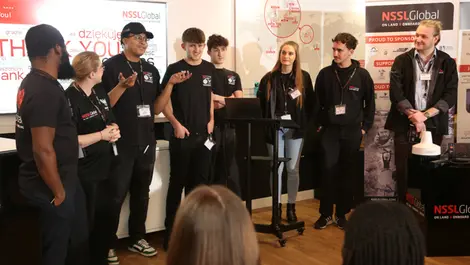 Students meet Valkyries at NSSLGlobal in inspirational event