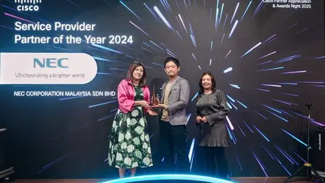 NEC Malaysia wins Cisco Service Provider Partner award